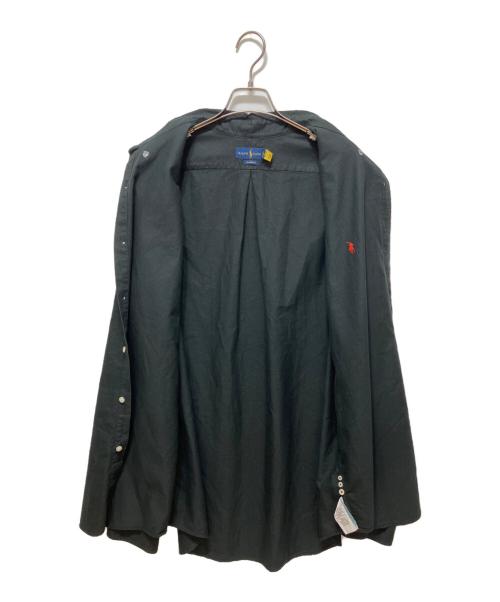 POLO RALPH LAUREN（ポロ・ラルフローレン）POLO RALPH LAUREN (ポロ・ラルフローレン) ボタンダウンシャツ ブラック サイズ:XXLの古着・服飾アイテム
