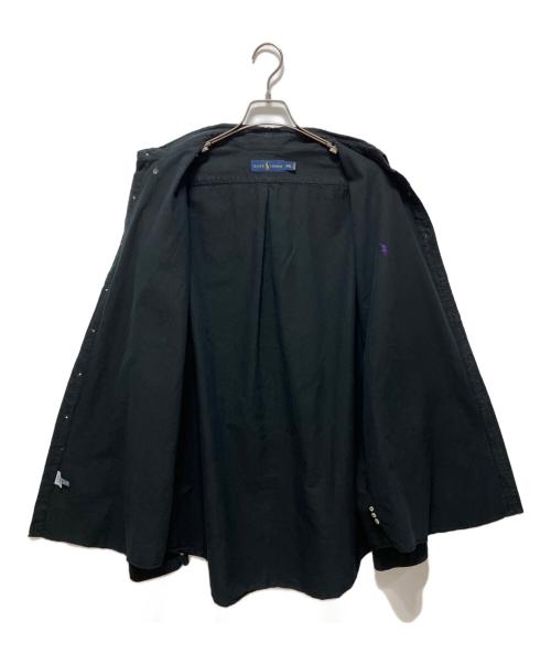POLO RALPH LAUREN（ポロ・ラルフローレン）POLO RALPH LAUREN (ポロ・ラルフローレン) ボタンダウンシャツ ブラック サイズ:XXLの古着・服飾アイテム