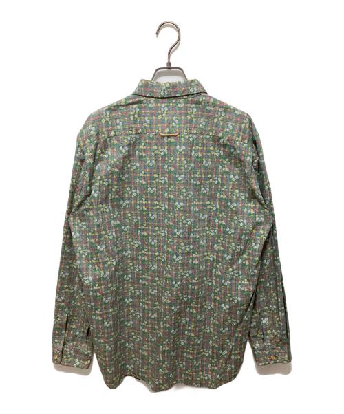 YAECA（ヤエカ）YAECA (ヤエカ) WRITEボタンシャツ グリーン サイズ:Mの古着・服飾アイテム