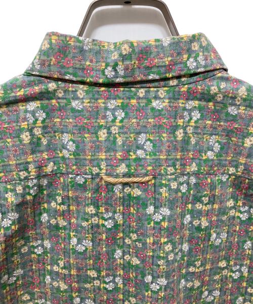YAECA（ヤエカ）YAECA (ヤエカ) WRITEボタンシャツ グリーン サイズ:Mの古着・服飾アイテム