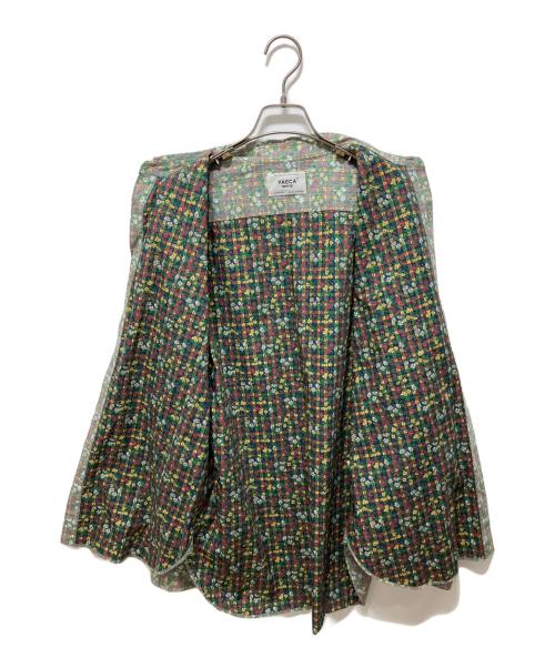 YAECA（ヤエカ）YAECA (ヤエカ) WRITEボタンシャツ グリーン サイズ:Mの古着・服飾アイテム