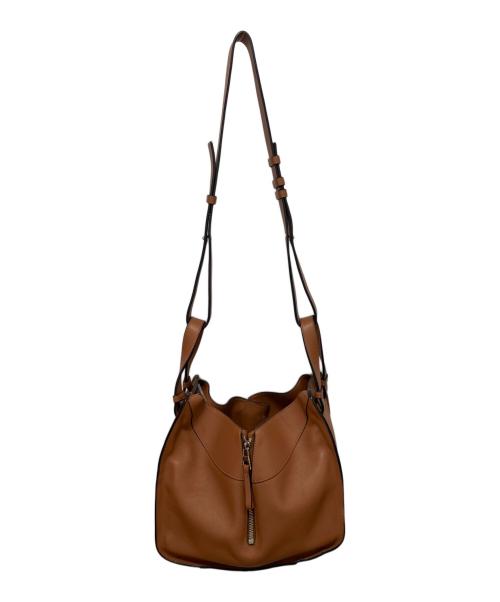 LOEWE（ロエベ）LOEWE (ロエベ) ハンモックショルダーバック ブラウンの古着・服飾アイテム