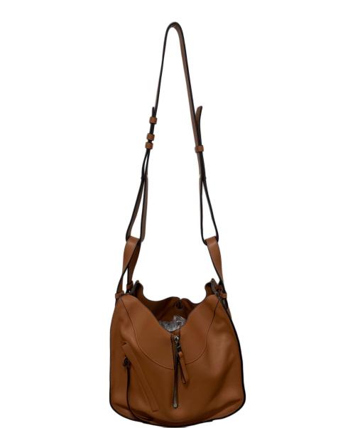 LOEWE（ロエベ）LOEWE (ロエベ) ハンモックショルダーバック ブラウンの古着・服飾アイテム