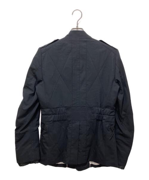 TAKAHIROMIYASHITA TheSoloIst.（タカヒロミヤシタ ザソロイスト）TAKAHIROMIYASHITA TheSoloIst. (タカヒロミヤシタ ザソロイスト) DOG EAR COLLAR JACKET ブラック サイズ:46の古着・服飾アイテム