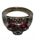 TAKAHIROMIYASHITA TheSoloIst.×RATSタカヒロミヤシタ ザソロイスト×ラッツ）の古着「SKULL RING STRY GOLD」｜シルバー