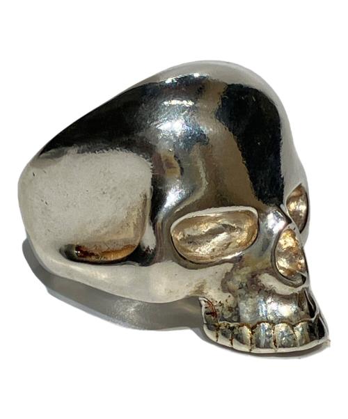 TAKAHIROMIYASHITA TheSoloIst.（タカヒロミヤシタ ザソロイスト）TAKAHIROMIYASHITA TheSoloIst. (タカヒロミヤシタ ザソロイスト) END (エンド) skull ring シルバー サイズ:19号の古着・服飾アイテム