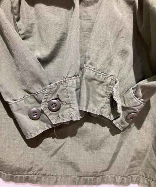 US ARMY（ユーエスアーミー）US ARMY (ユーエスアーミー) jungle fatigue jacket グリーン サイズ:Ｌの古着・服飾アイテム