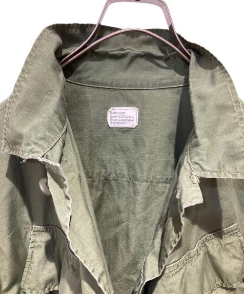 US ARMY（ユーエスアーミー）US ARMY (ユーエスアーミー) jungle fatigue jacket グリーン サイズ:Ｌの古着・服飾アイテム
