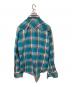 RRL (ダブルアールエル) チェックウエスタンネル スカイブルー サイズ:S：15000円