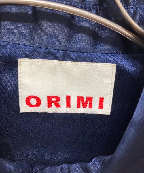 ORIMI（オリミ）ORIMI (オリミ) HIPSTAR SATIN SHIRT ネイビー サイズ:2の古着・服飾アイテム