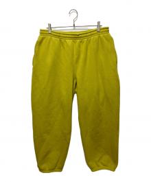 cease（シーズ）の古着「C-SEAM SWEATPANT」｜イエロー