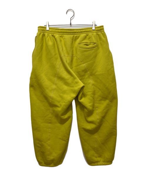 cease（シーズ）cease (シーズ) C-SEAM SWEATPANT イエロー サイズ:XLの古着・服飾アイテム