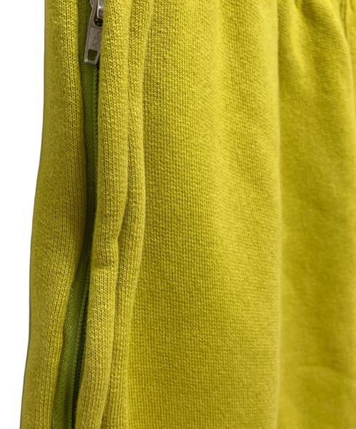 cease（シーズ）cease (シーズ) C-SEAM SWEATPANT イエロー サイズ:XLの古着・服飾アイテム