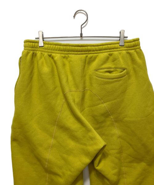 cease（シーズ）cease (シーズ) C-SEAM SWEATPANT イエロー サイズ:XLの古着・服飾アイテム