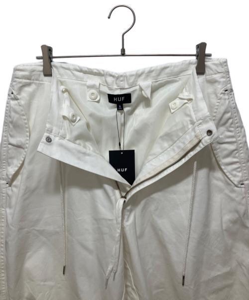 HUF（ハフ）HUF (ハフ) H STAR SNOW PANT ホワイト サイズ:S 未使用品の古着・服飾アイテム