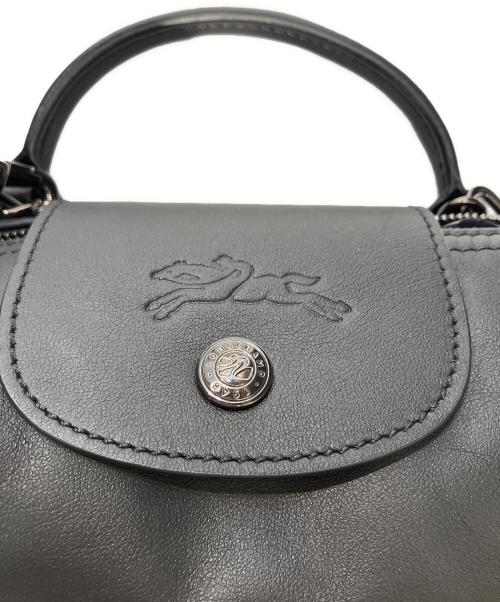 LONGCHAMP（ロンシャン）LONGCHAMP (ロンシャン) ル プリアージュエクストラ XS ポーチ ブラックの古着・服飾アイテム