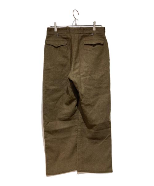 French Army（フランス軍）French Army (フランス軍) M-52 WOOLCHINOTROUSERS オリーブ サイズ: 4-3の古着・服飾アイテム