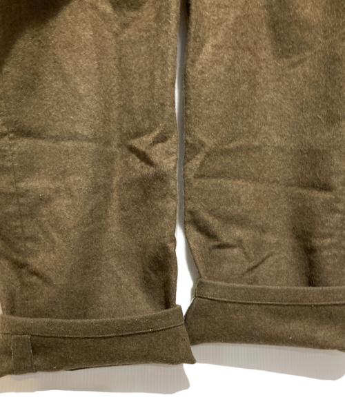 French Army（フランス軍）French Army (フランス軍) M-52 WOOLCHINOTROUSERS オリーブ サイズ: 4-3の古着・服飾アイテム