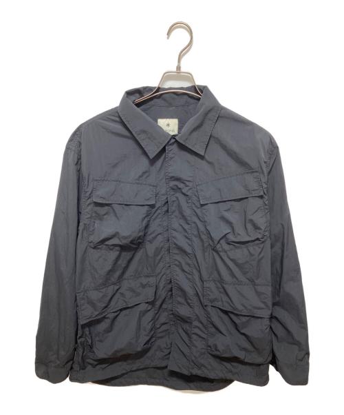 Snow peak（スノーピーク）snow peak (スノーピーク) URBAN RESEARCH DOORS (アーバンリサーチドアーズ) Nylon Tussah Blouson ブラック サイズ:Lの古着・服飾アイテム