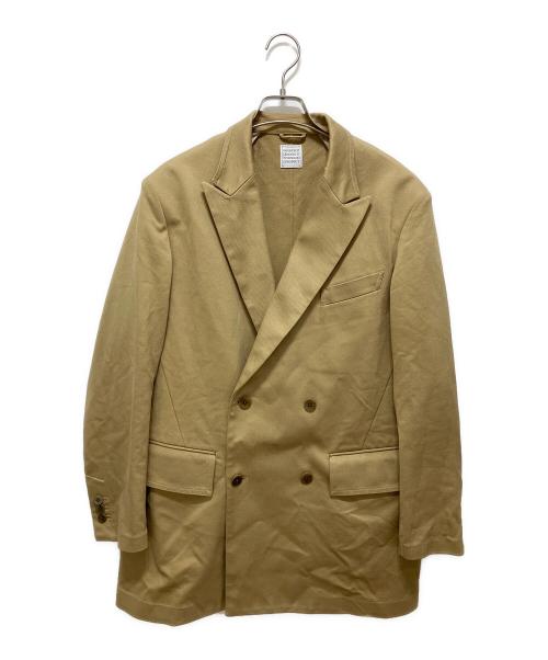 GGG（ジージージー）GGG (ジージージー) Double Tailored Jacket ベージュ サイズ:Lの古着・服飾アイテム