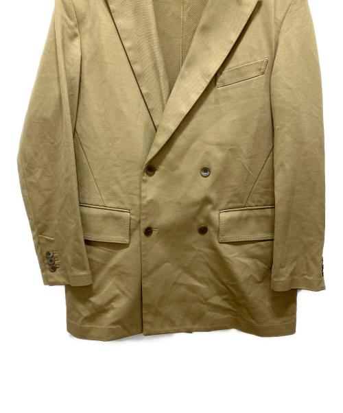 GGG（ジージージー）GGG (ジージージー) Double Tailored Jacket ベージュ サイズ:Lの古着・服飾アイテム