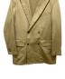 中古・古着 GGG (ジージージー) Double Tailored Jacket ベージュ サイズ:L：15000円