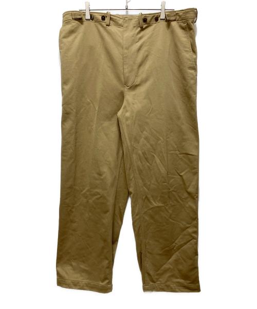 GGG（ジージージー）GGG (ジージージー) Millitary Wide Pants ベージュ サイズ:Lの古着・服飾アイテム