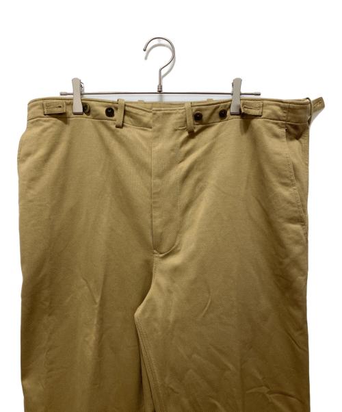 GGG（ジージージー）GGG (ジージージー) Millitary Wide Pants ベージュ サイズ:Lの古着・服飾アイテム
