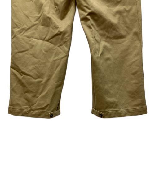 GGG（ジージージー）GGG (ジージージー) Millitary Wide Pants ベージュ サイズ:Lの古着・服飾アイテム