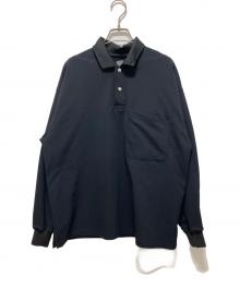 DAIWA（ダイワ）の古着「TECH POLO SHIRTS L/S」｜ブラック