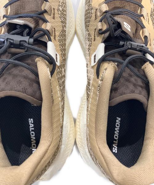SALOMON（サロモン）SALOMON (サロモン) Areo Glide 4 GRVL 'Safari Vanilla Ice ベージュ サイズ:23の古着・服飾アイテム