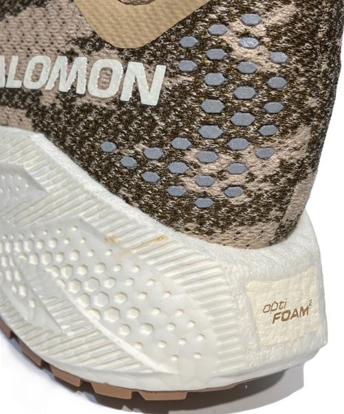 SALOMON（サロモン）SALOMON (サロモン) Areo Glide 4 GRVL 'Safari Vanilla Ice ベージュ サイズ:23の古着・服飾アイテム