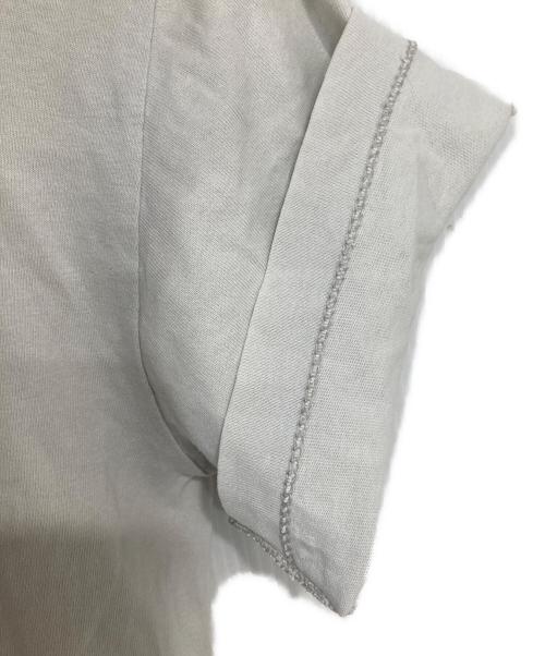 stussy（ステューシー）stussy (ステューシー) ボックスロゴプリントTシャツ グレー サイズ:Mの古着・服飾アイテム