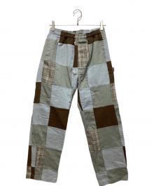 stussy（ステューシー）の古着「Patchwork Beach Pant」｜マルチカラー