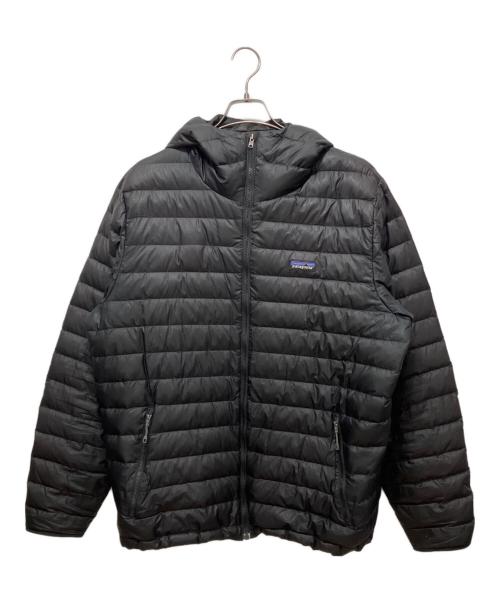Patagonia（パタゴニア）Patagonia (パタゴニア) DOWN SWEATER HOODY ブラック サイズ:XLの古着・服飾アイテム