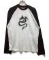 coperni（コペルニ）の古着「ラグランプリントTシャツ」｜ホワイト×ブラウン
