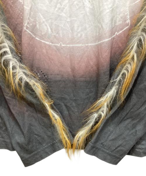 DIESEL（ディーゼル）DIESEL (ディーゼル) T-CRANE-LS-FUR グレー サイズ:Mの古着・服飾アイテム