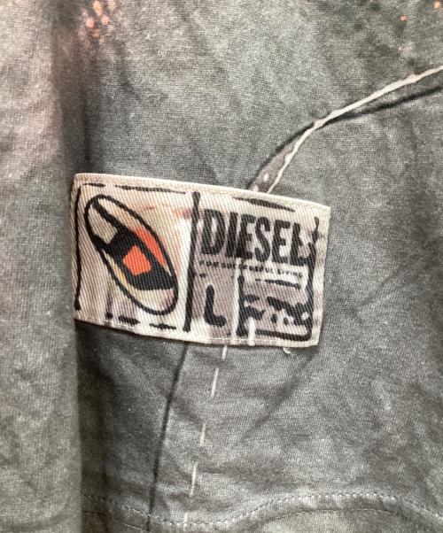 DIESEL（ディーゼル）DIESEL (ディーゼル) T-CRANE-LS-FUR グレー サイズ:Mの古着・服飾アイテム