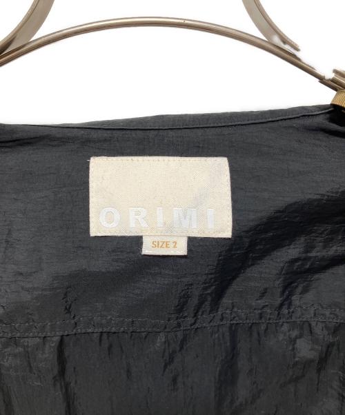 ORIMI（オリミ）ORIMI (オリミ) ナイロンジャケット ブラック サイズ:2の古着・服飾アイテム