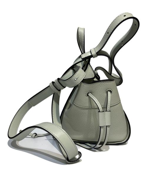 LOEWE（ロエベ）LOEWE (ロエベ) Hammock Drawstring Mini Bag グリーンの古着・服飾アイテム