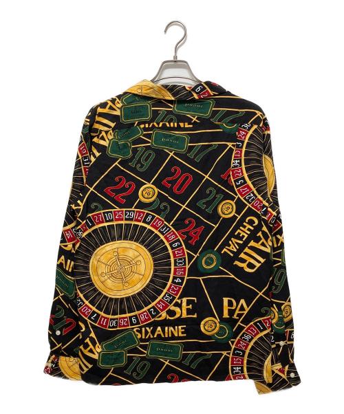 POLO RALPH LAUREN（ポロ・ラルフローレン）POLO RALPH LAUREN (ポロ・ラルフローレン) クラシック フィット カジノ キャンプ シャツ ブラック サイズ:Mの古着・服飾アイテム