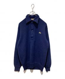 LACOSTE（ラコステ）の古着「ウールポロシャツ」｜ネイビー