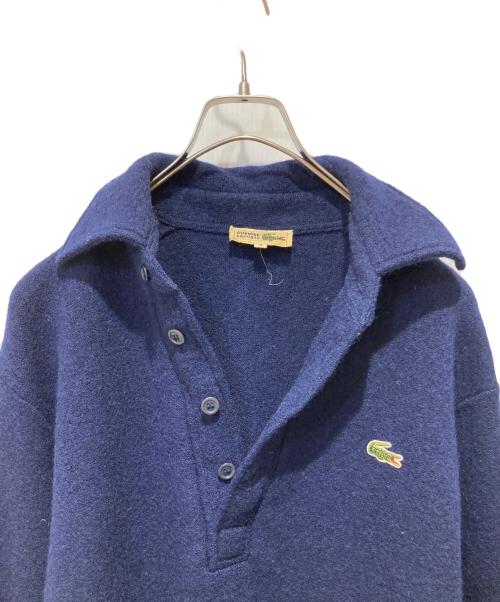 LACOSTE（ラコステ）LACOSTE (ラコステ) ウールポロシャツ ネイビー サイズ:4の古着・服飾アイテム
