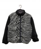 PLEASURES×Joy Divisionプレジャーズ×ジョイディビジョン）の古着「Pleasures Disorder Fuzzy Jacket」｜ブラック