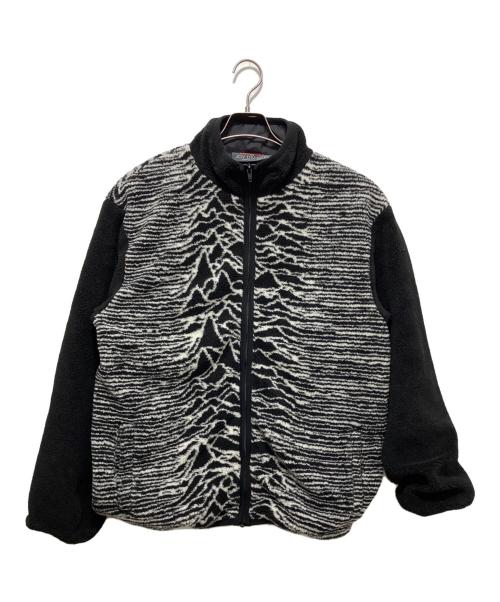 PLEASURES（プレジャーズ）PLEASURES (プレジャーズ) Joy Division (ジョイディビジョン) Pleasures Disorder Fuzzy Jacket ブラック サイズ:Lの古着・服飾アイテム