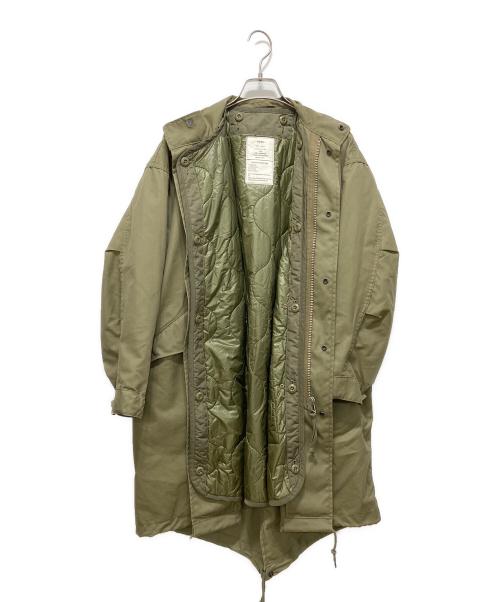 HYKE（ハイク）HYKE (ハイク) numero TOKYO M-65 モッズコート グリーン サイズ:Sの古着・服飾アイテム