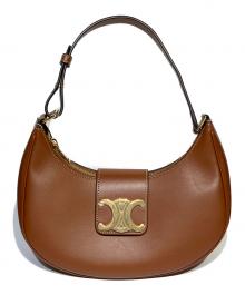 CELINE（セリーヌ）の古着「Medium Ava Triomphe」｜ブラウン×ゴールド