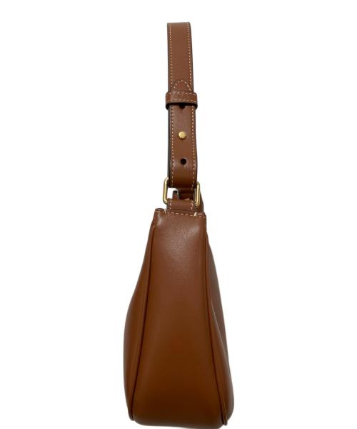 CELINE（セリーヌ）CELINE (セリーヌ) Medium Ava Triomphe ブラウン×ゴールドの古着・服飾アイテム