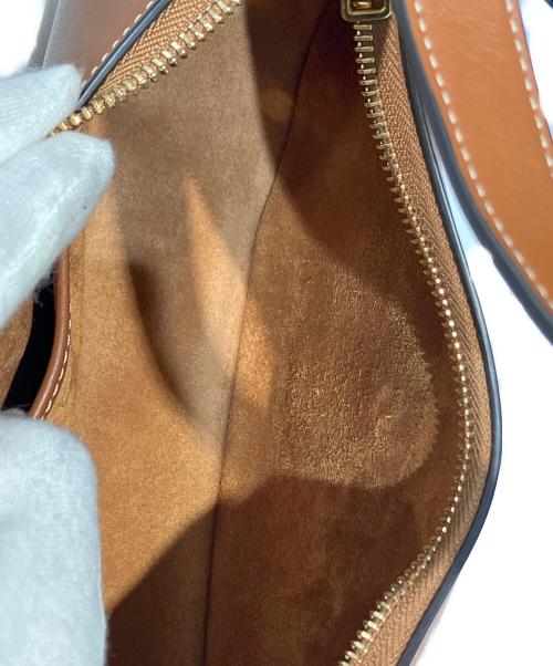 CELINE（セリーヌ）CELINE (セリーヌ) Medium Ava Triomphe ブラウン×ゴールドの古着・服飾アイテム
