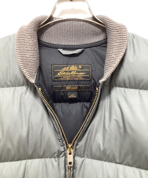 Eddie Bauer（エディーバウアー）Eddie Bauer (エディーバウアー) JJJJound (ジョウンド) ダウンジャケット オリーブ サイズ:Lの古着・服飾アイテム